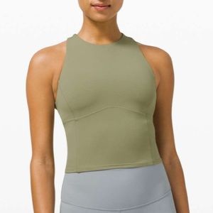 Lululemon Key to Balance Tank - Rosemary Green